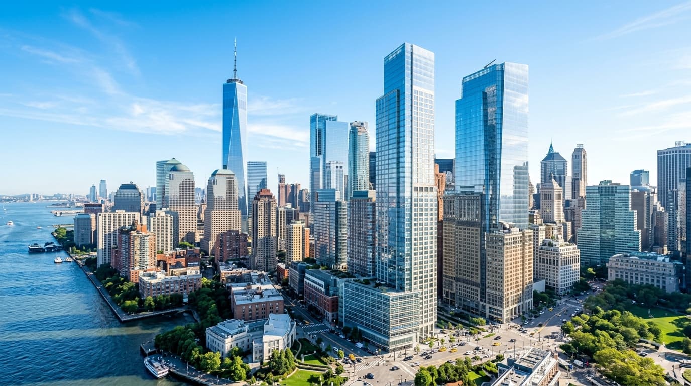 New York Manhattan Architectural Skyscrapers